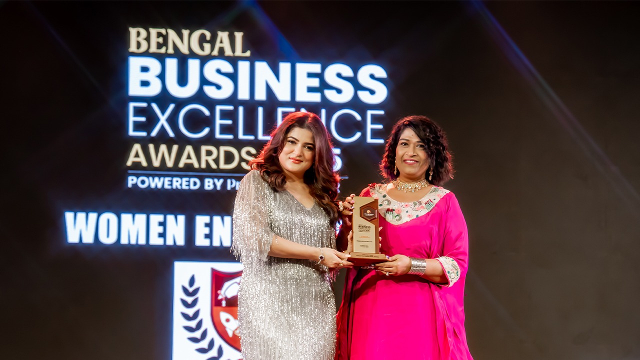 Dr. Soma Goho Honoured with Bengal Business Excellence Award 2025 for Women Entrepreneurship