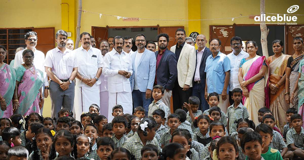 Alice Blue Helps Aspiring Students in Tamil Nadu Get a New School With Modern Learning Tools.