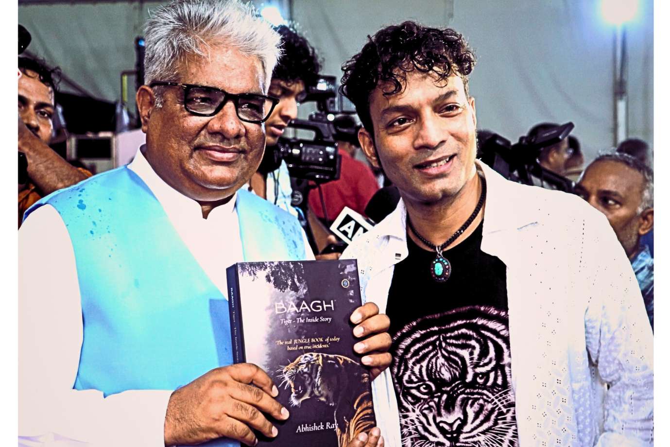 Union Minister Bhupender Yadav launches Abhishek Ray’s iconic novel BAAGH Tiger – The inside story on Global Tiger Day