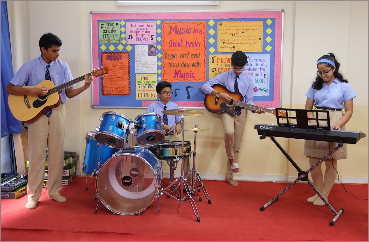 How performing arts can help students stay mentally balanced? And how CBSE schools in Bhavnagar are promoting performing arts?
