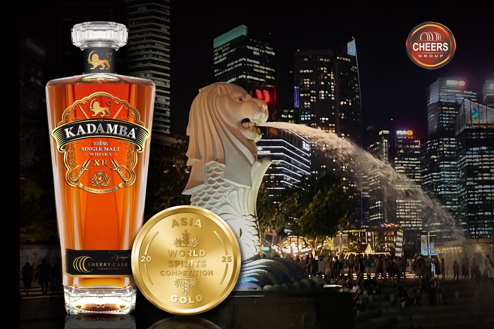 Kadamba Single-Malt Clinches ‘Gold Medal’ At Asia World Spirits Competition
