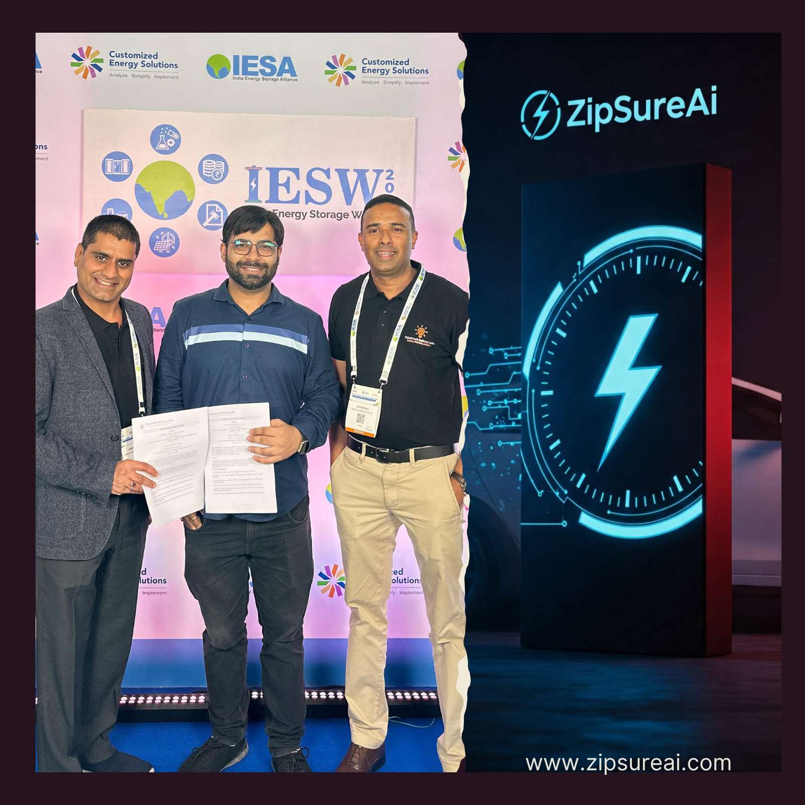 AIoT DeepTech Startup – ZipBolt partners EV & BESS players, deploys Agentic platform ZipsureAi for Lithium Thermal Risk and Asset sustainability