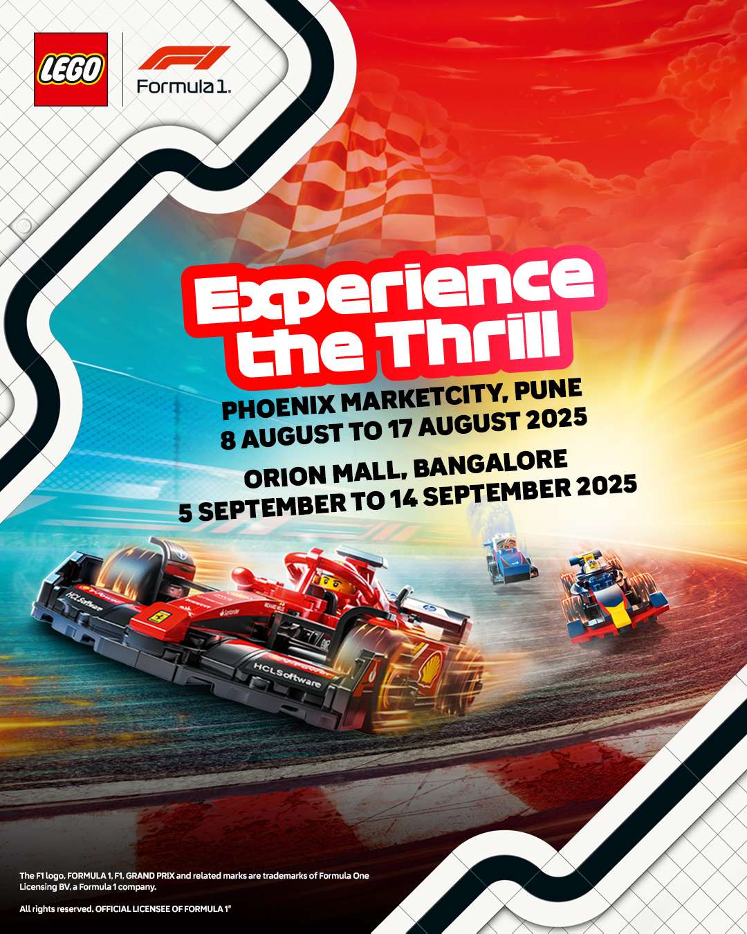 Get, Set, and Build: The LEGO® Group and Formula 1® Unveil First-Ever Interactive Racing Experience in India
