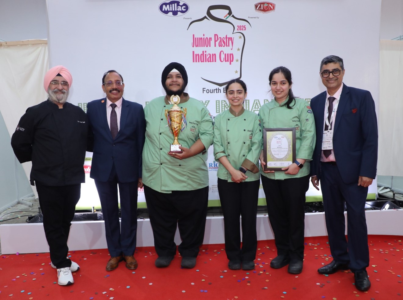 India’s Rising Pastry Stars Shine at 4th Junior Pastry India Cup 2025, APCA Gurgaon Wins title