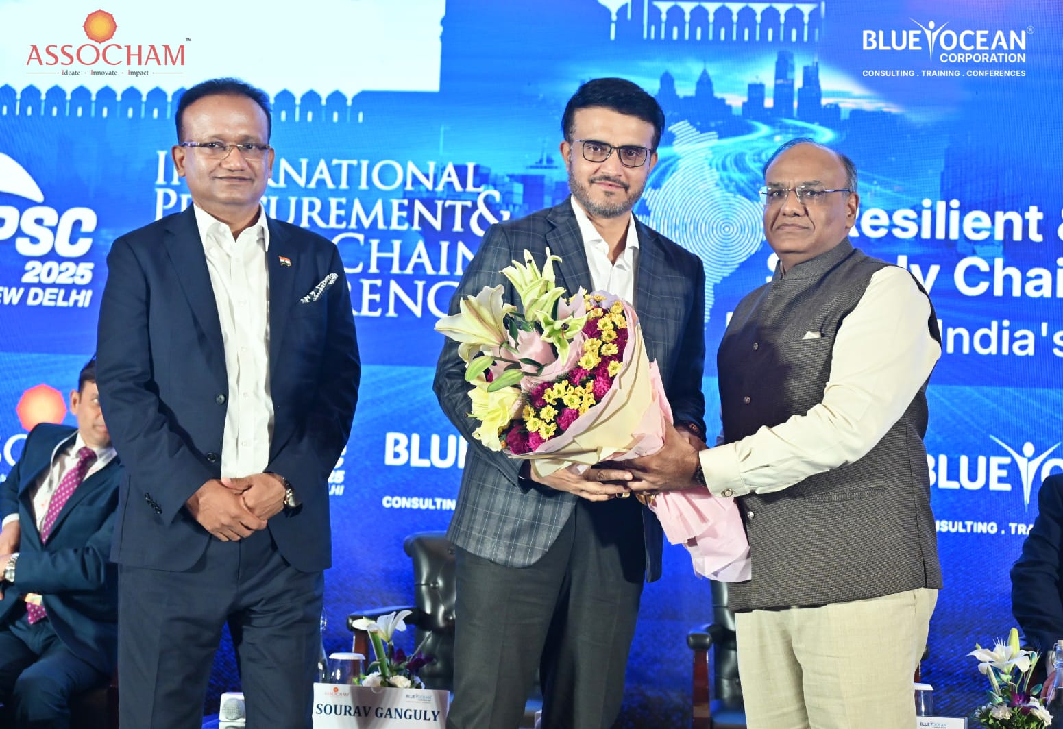 India has the potential to lead globally in the supply chain domain, and the journey begins with empowering our youth” said Sourav Ganguly at the International Procurement and Supply Chain Conference