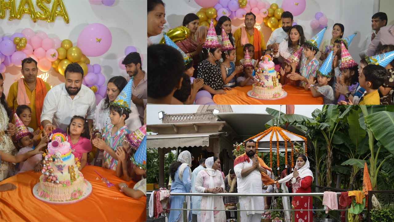 Kavya Khasa Turns 6: Young Star Shines with Devotion, Community Service, and Cultural Values