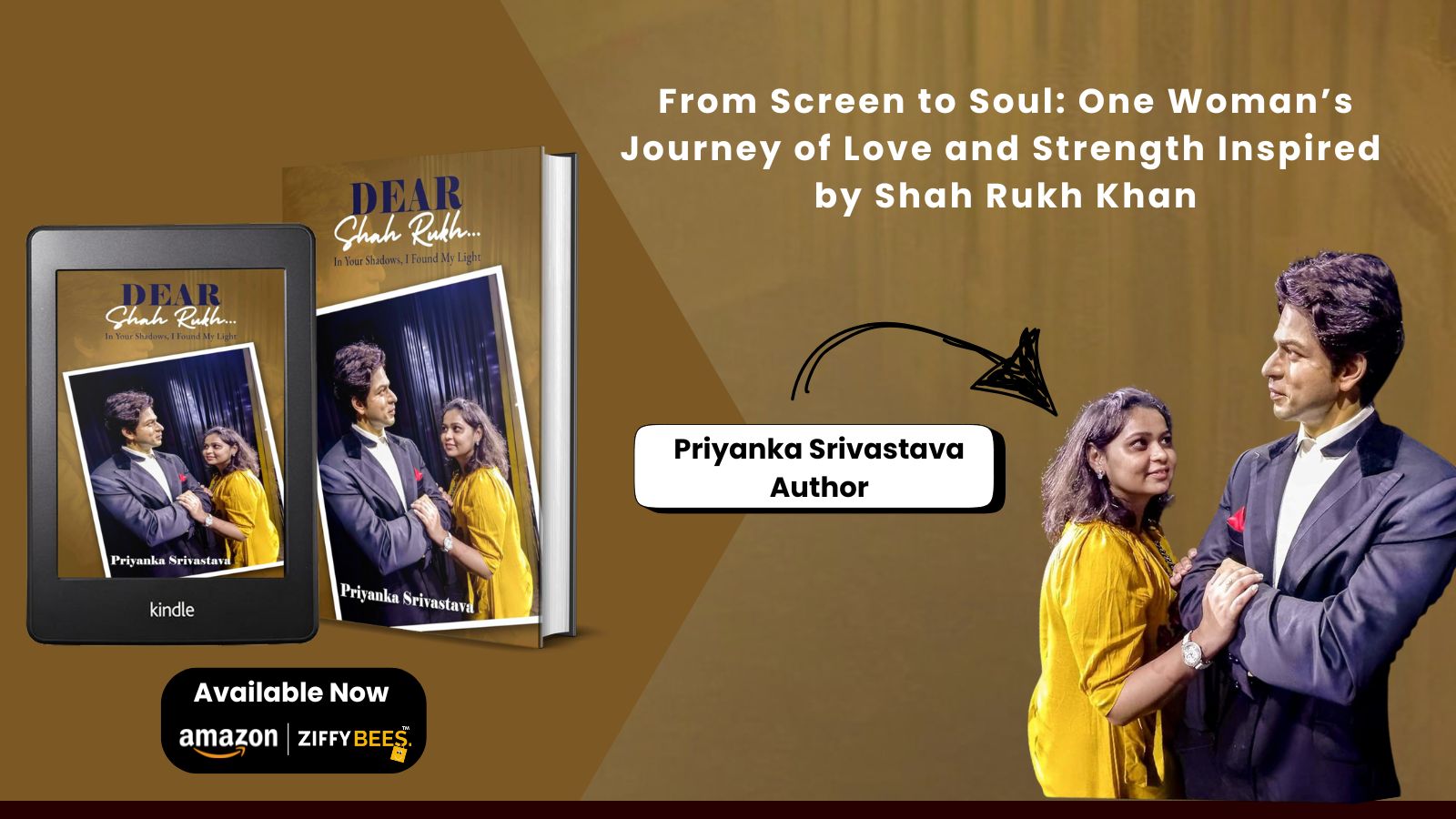 Priyanka Srivastava Debuts with Heartfelt Memoir Dear Shah Rukh: In Your Shadows, I Found My Light