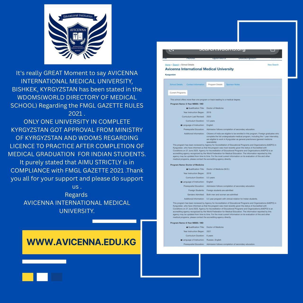 Avicenna International Medical University – A Leading Choice for Indian Medical Aspirants