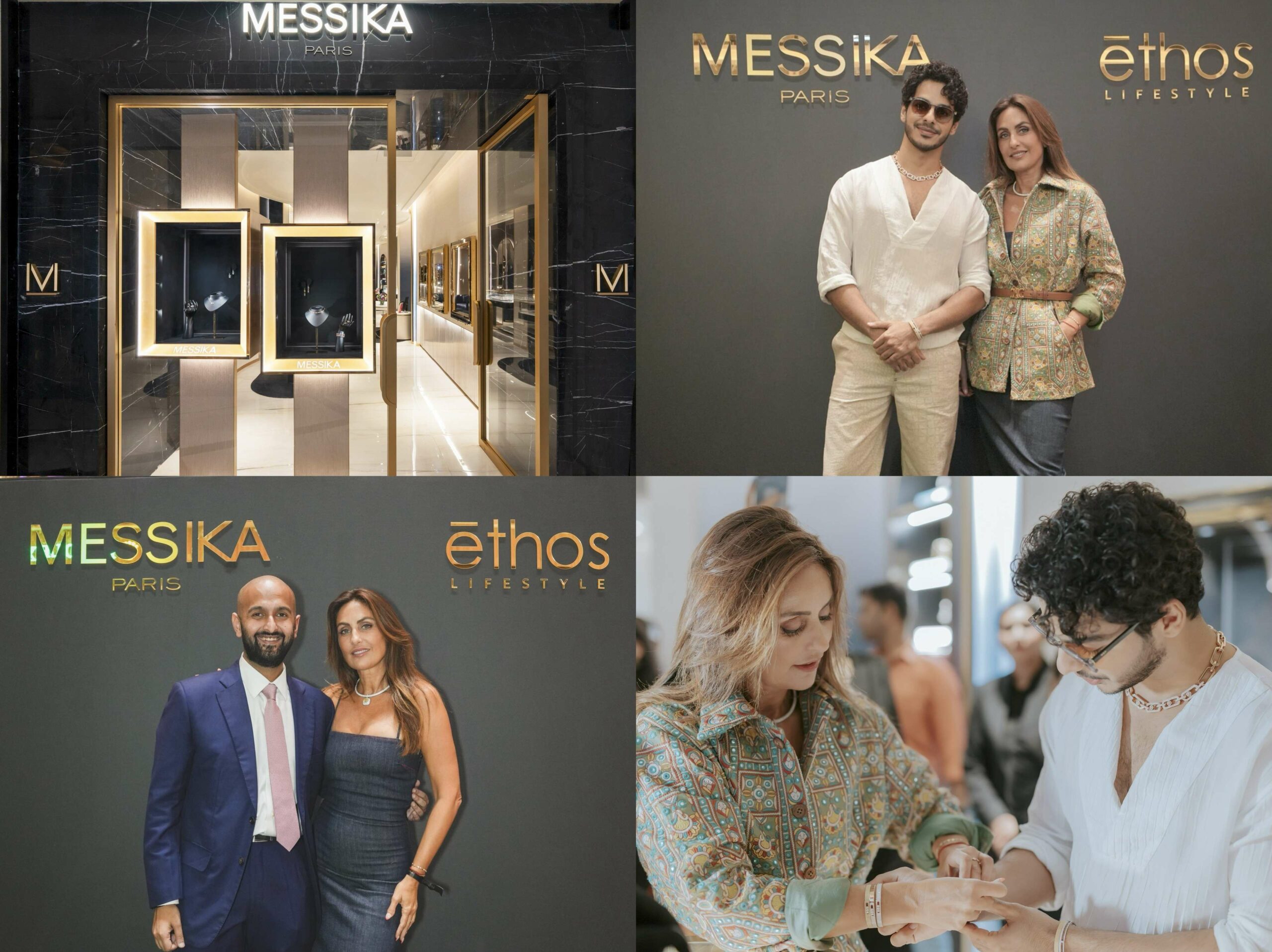 MESSIKA MARKS ITS DEBUT IN INDIA WITH FOUNDER VALÉRIE MESSIKA AND CELEBRITY ISHAAN KHATTER