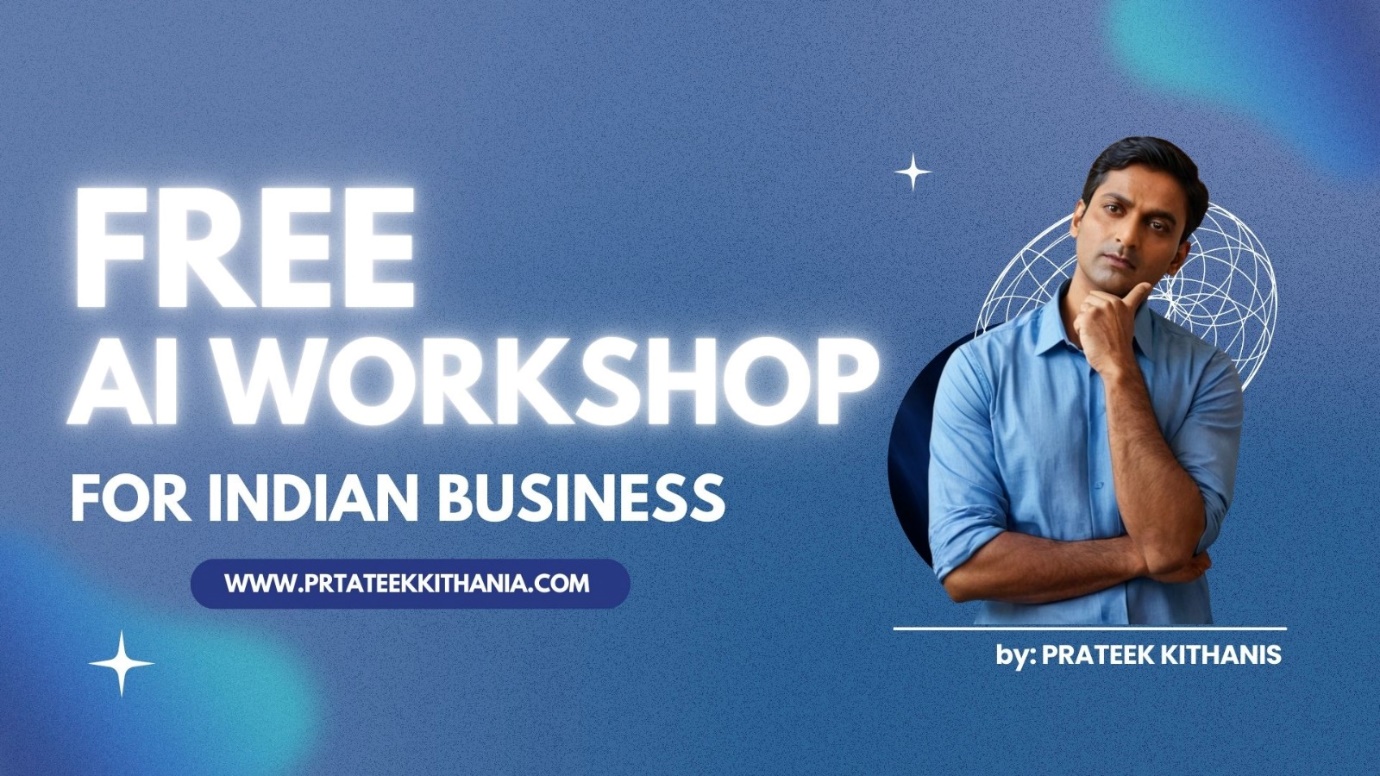 Announcement: Upcoming Free AI Course by Mr. Prateek Kithania