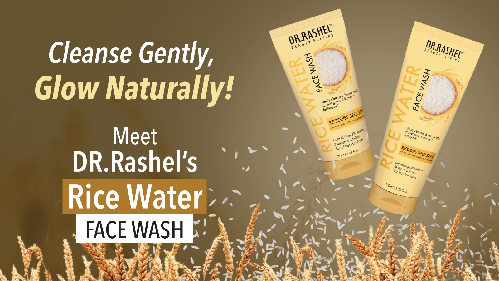 DR.Rashel Rice Water Face Wash:The Ancient Secret Your Skin Has Been Waiting For