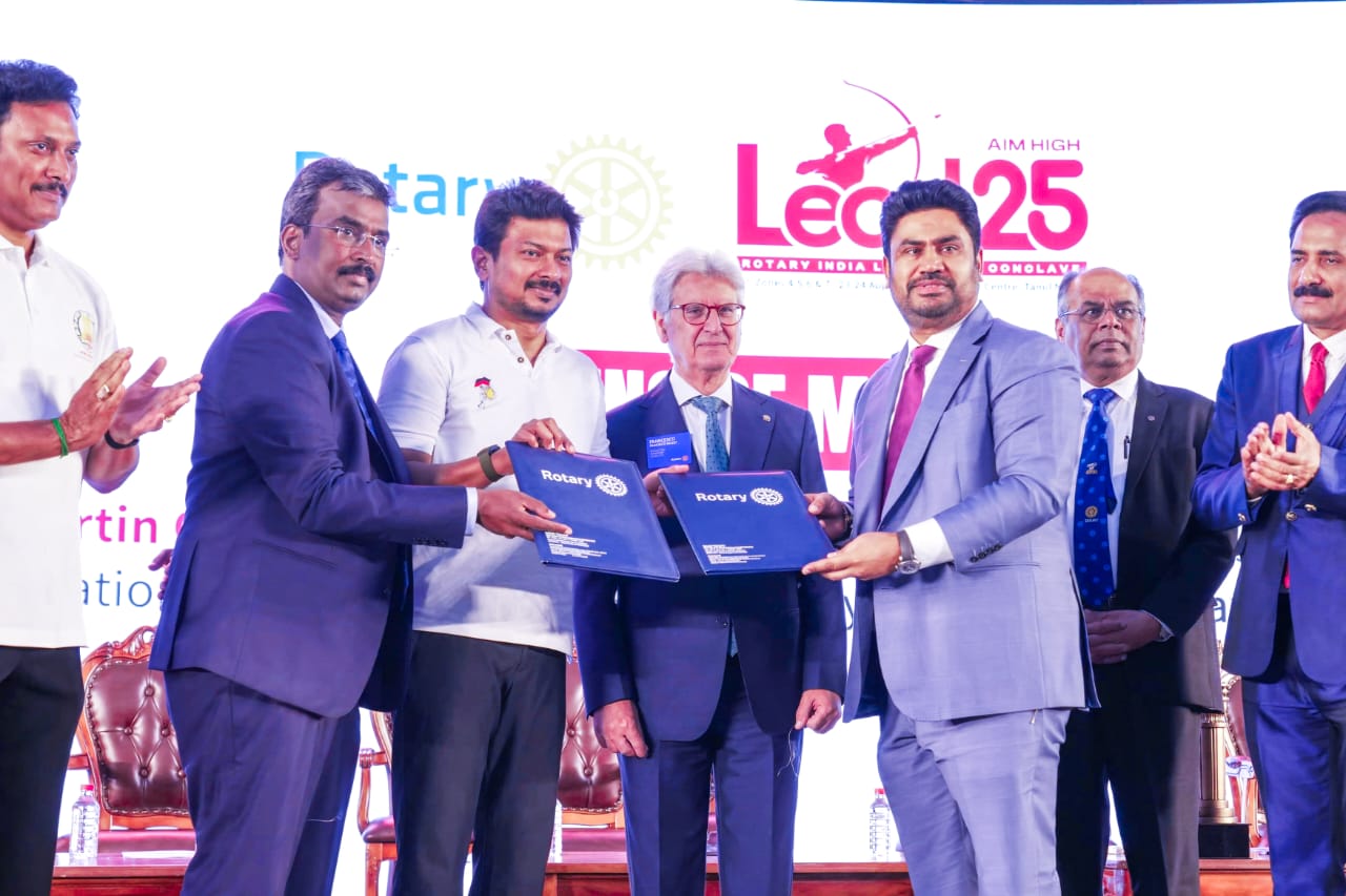 Martin Charitable Trust Signs MoU with Rotary International to Expand Miyawaki Forest Initiative Across Tamil Nadu and Puducherry with an investment of ₹1 crore.