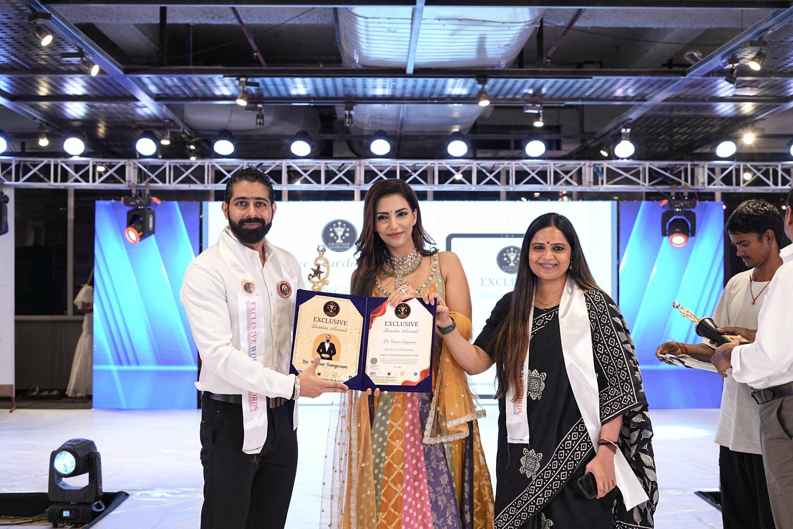 Dr. Tushar Sungwani Honored as “Rising Faculty and Counsellor of India” at Jaipur Ceremony