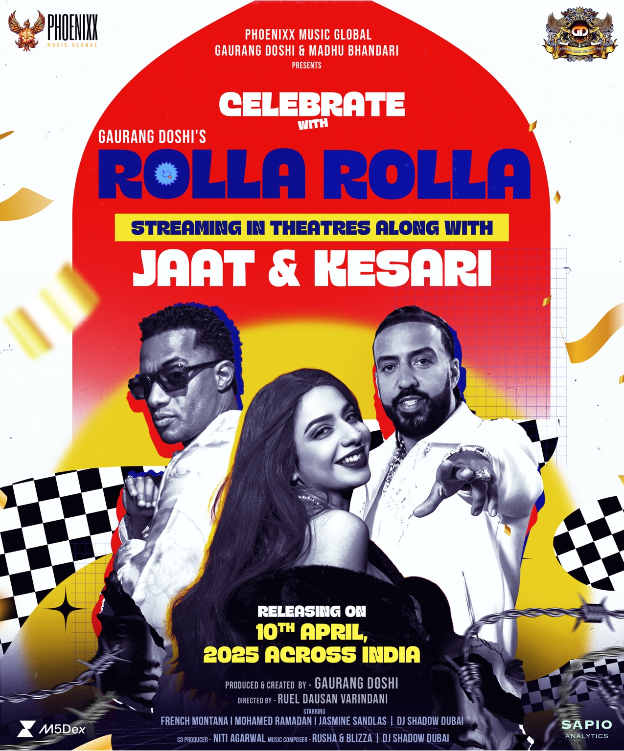 Gaurang Doshi’s Musical Masterstroke ‘Rolla Rolla’ to Hit Theatres with ‘Jaat & Kesari Chapter 2’