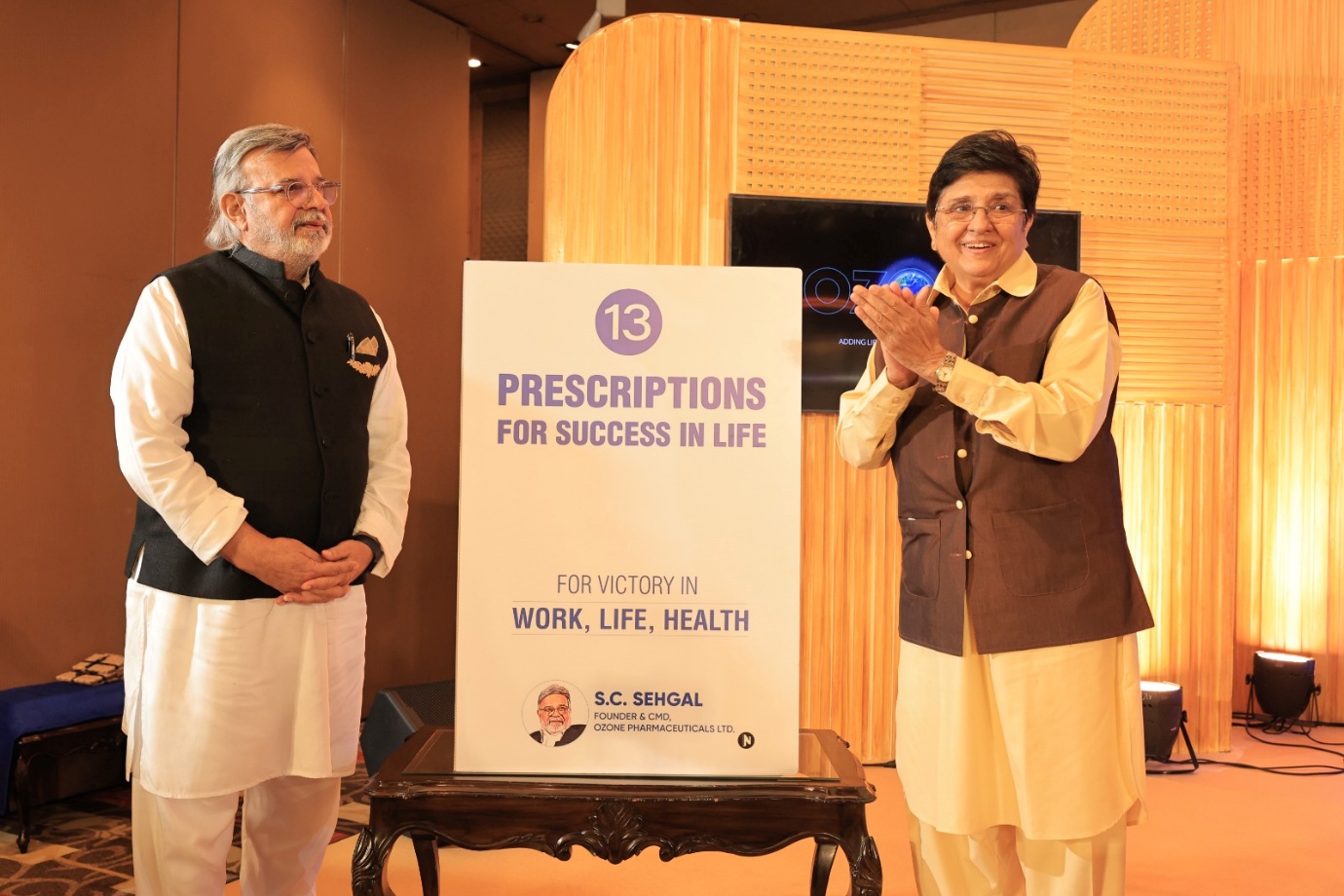 Ozone Pharmaceuticals CMD launches his latest book 13 Prescriptions for Success in Life