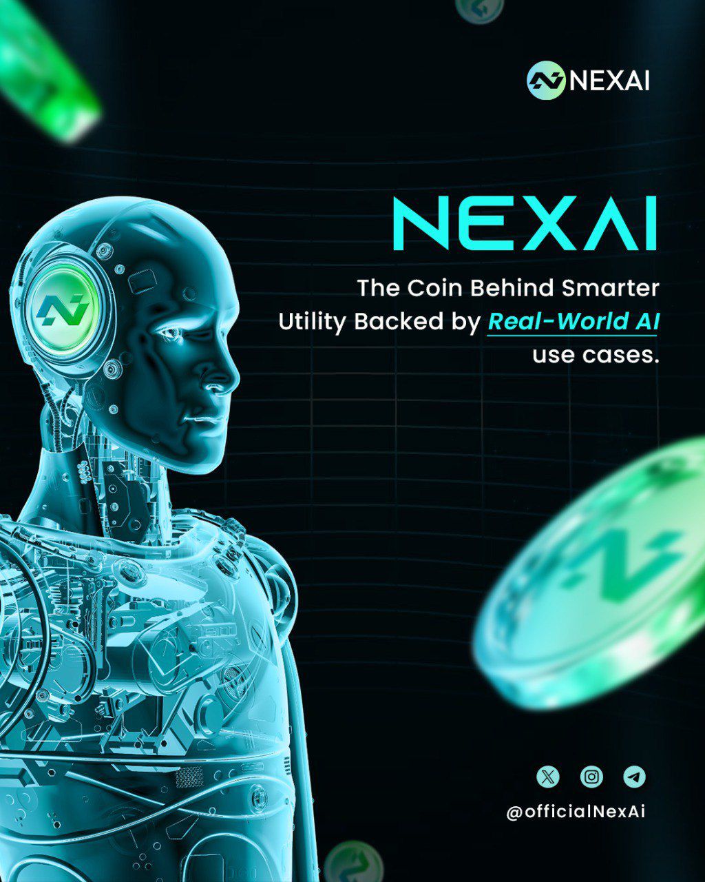The 50X Crypto Everyone is Talking About: NEXAI Blends AI with Blockchain for Explosive Potential.