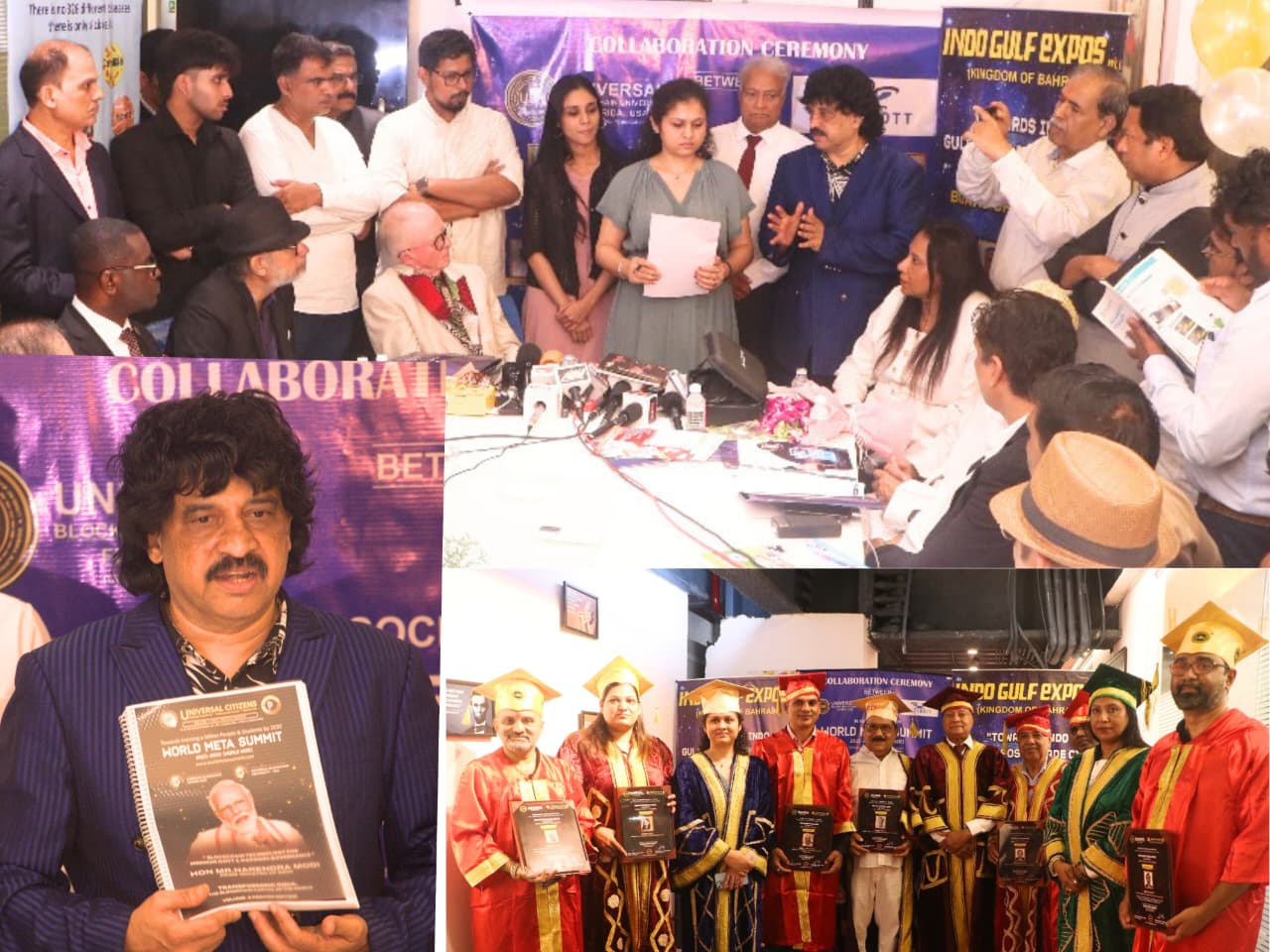 Towards INDO GULF TRADE CITY IN SAUDI ARABIA by INDO GULF EXPOS (BAHRAIN) & Aerobott, Brain Hap