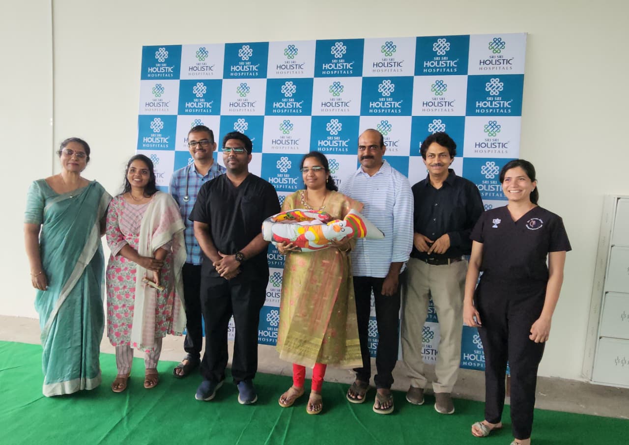 Sri Sri Holistic Hospitals Saves Premature Baby Born at Just 860 Grams