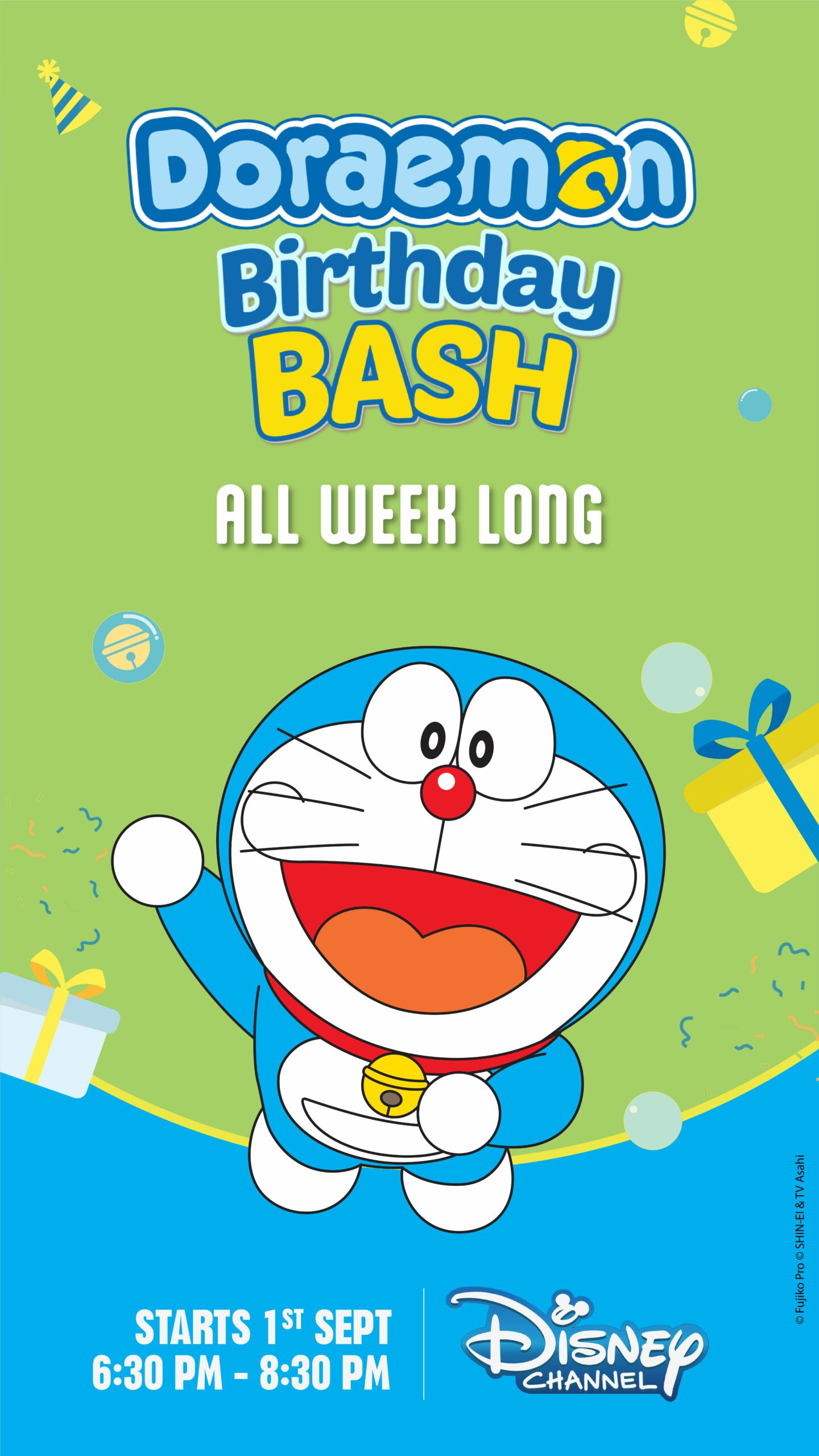 Disney Channel India Marks Doraemon’s Birthday with Special Week-Long Celebrations across the channel and social media platforms