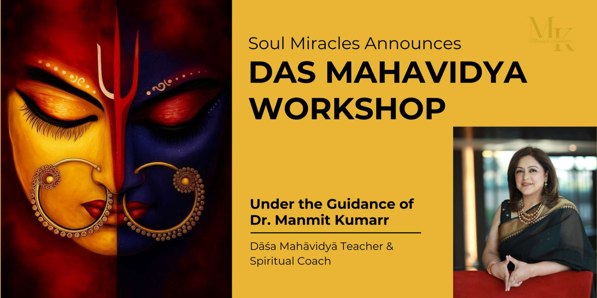 Dr. Manmit Kumarr Announces Sacred Das Mahavidya Workshop Online for Global Seekers