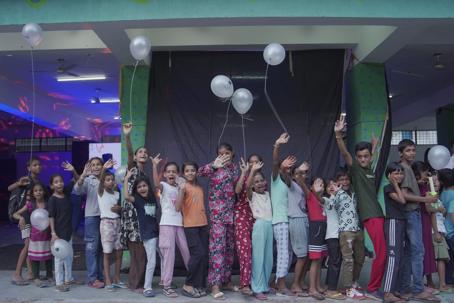 A First-Ever Party Experience: 300 Street School Kids Celebrate with Techno Be With You