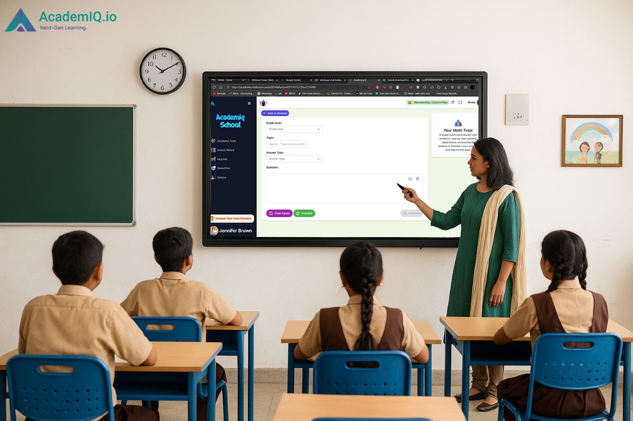 India Leads with Innovation as AcademIQ.io Brings AI to Every Classroom
