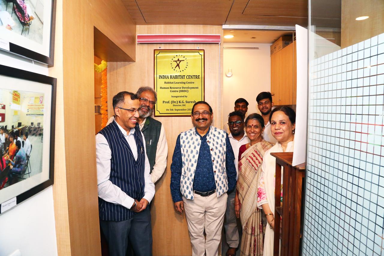 India Habitat Centre Marks Teachers’ Day with Inauguration of Human Resource Development Centre