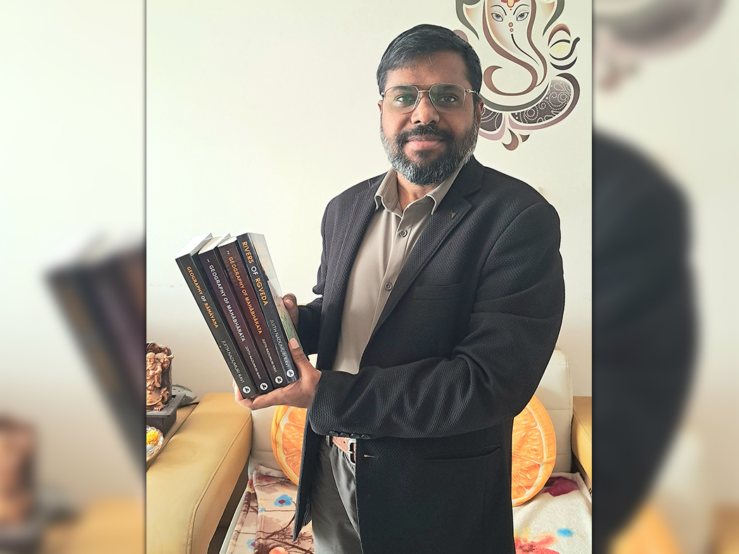 Jijith Nadumuri Ravi, Ex-ISRO Scientist, Connects Rigveda, Ramayana, and Mahabharata to Real History