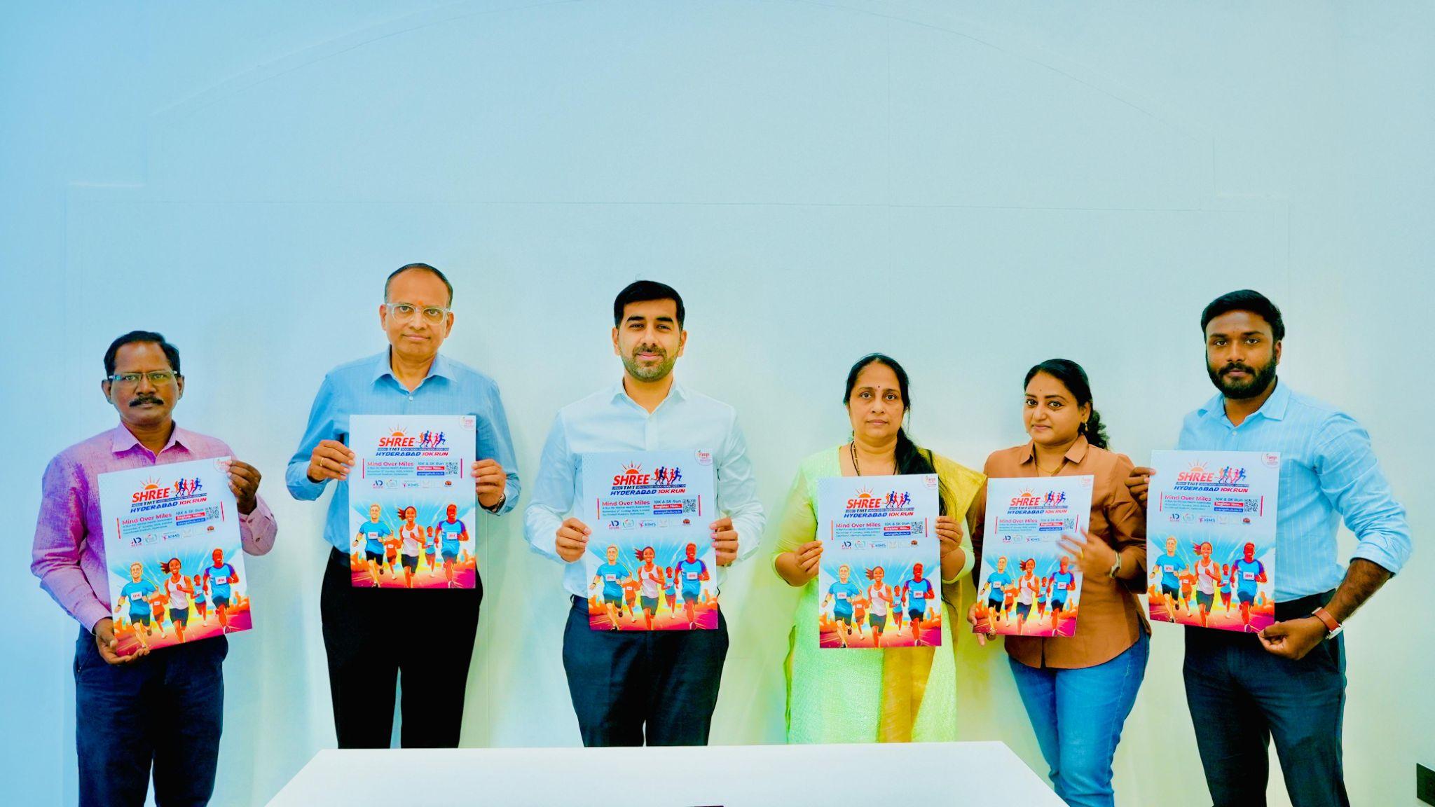 Join the Cause! Join the Run! – A Run for Mental Well Being Shree TMT Hyderabad 10K Run – Mind Over Miles