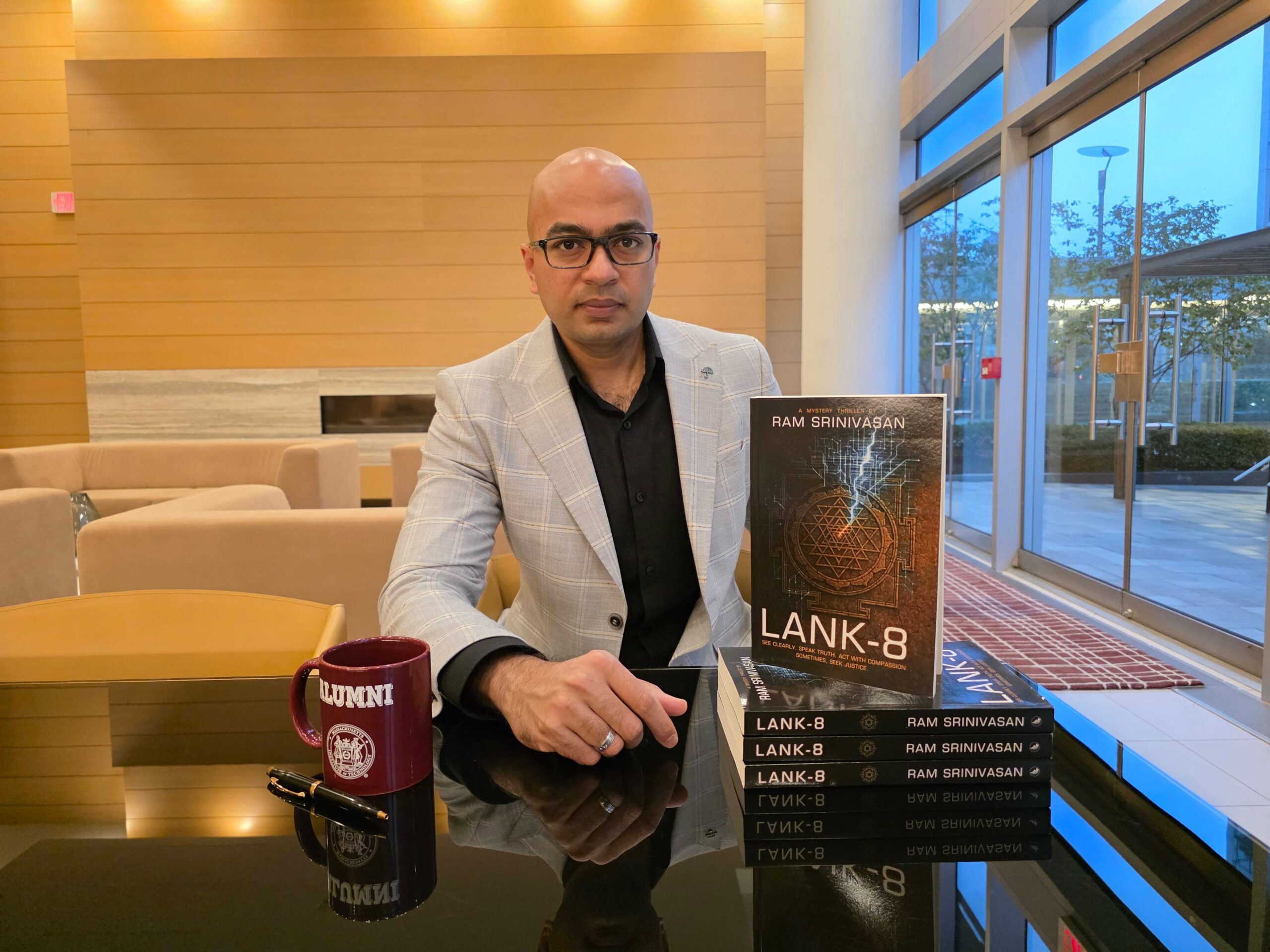 MIT Alum Ram Srinivasan’s Debut Techno-Thriller “LANK-8” Weaves Ramayana, AI and Cybersecurity