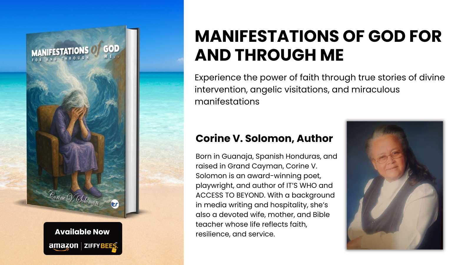 A Journey of Faith and Divine Encounters: Corine V. Solomon Releases Manifestations of God for and through me