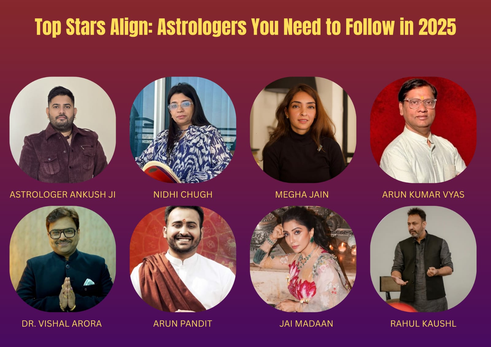 Top Stars Align: Astrologers You Need to Follow in 2025