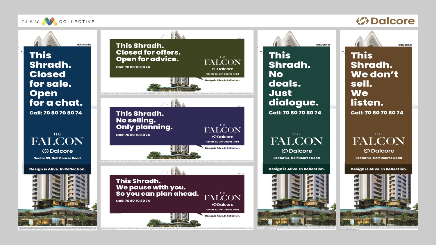 Dalcore Breaks Real Estate Silence with new Bold Shradh Campaign