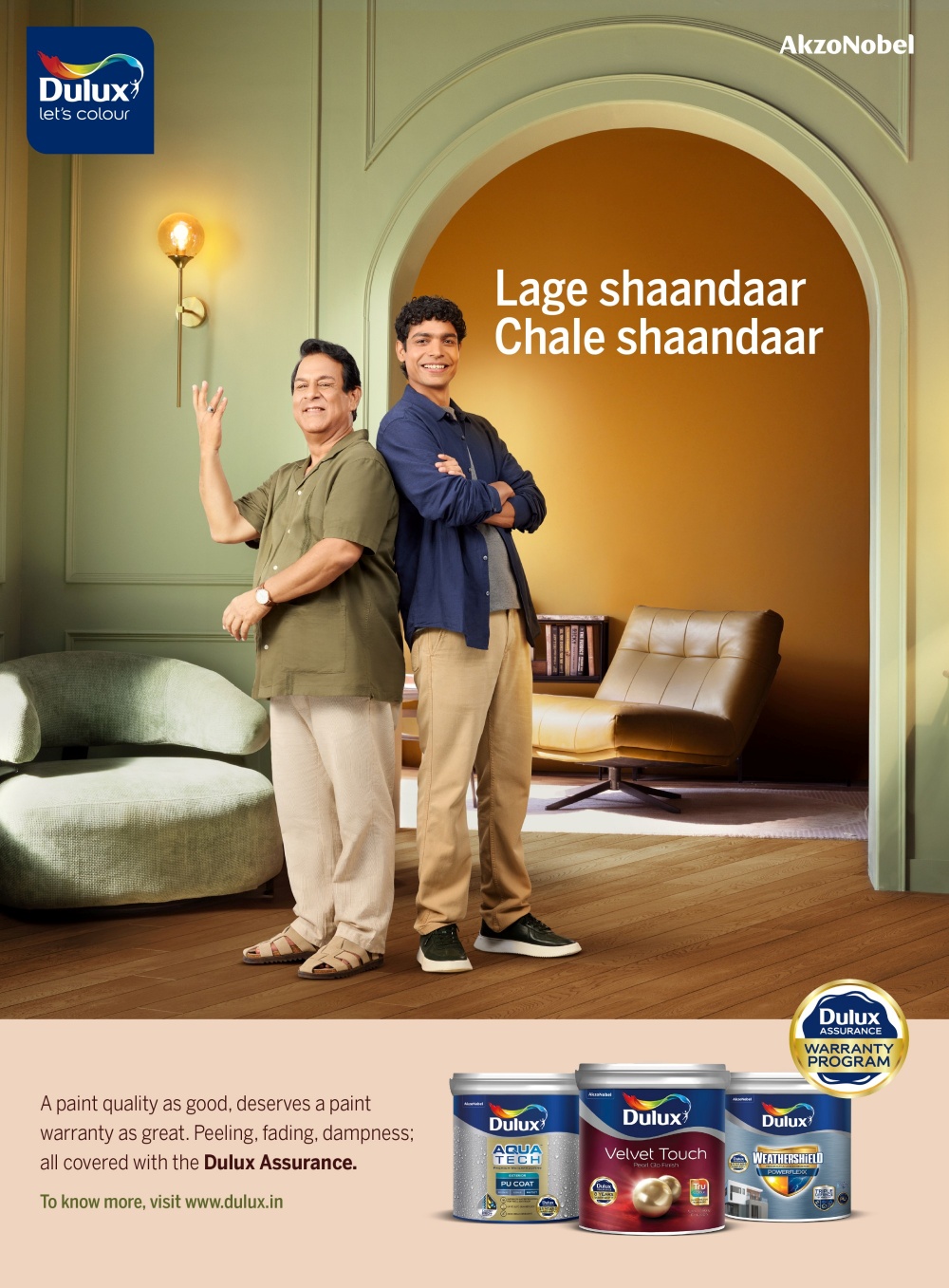 Akzo Nobel India celebrates 5 years of Dulux Assurance with new ‘Lage Shaandaar, Chale Shaandaar’ campaign