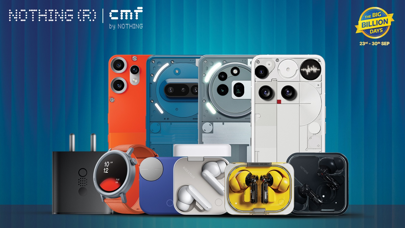 Nothing announces special offers during Flipkart’s Big Billion Days Sale