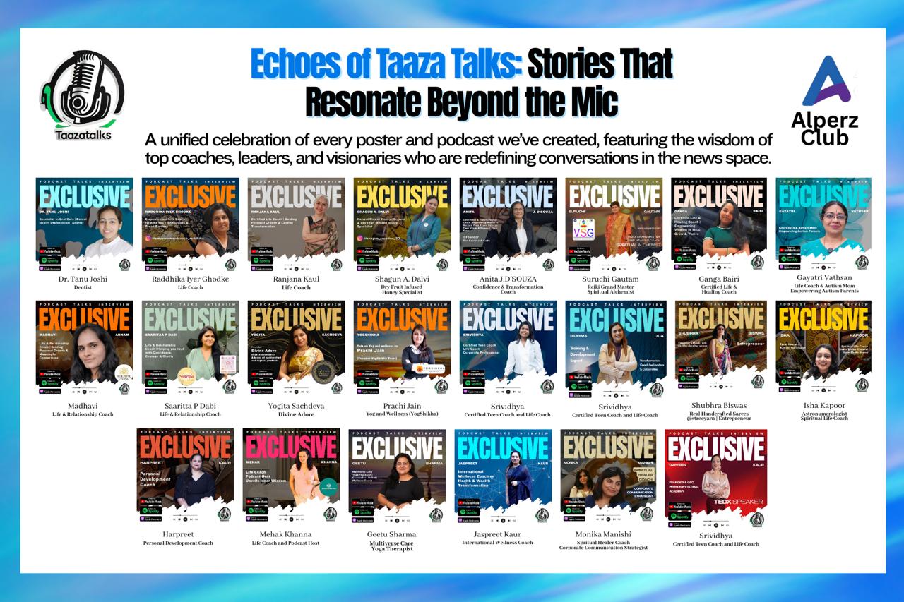 Echoes of Taaza Talks: Stories That Resonate Beyond the Mic