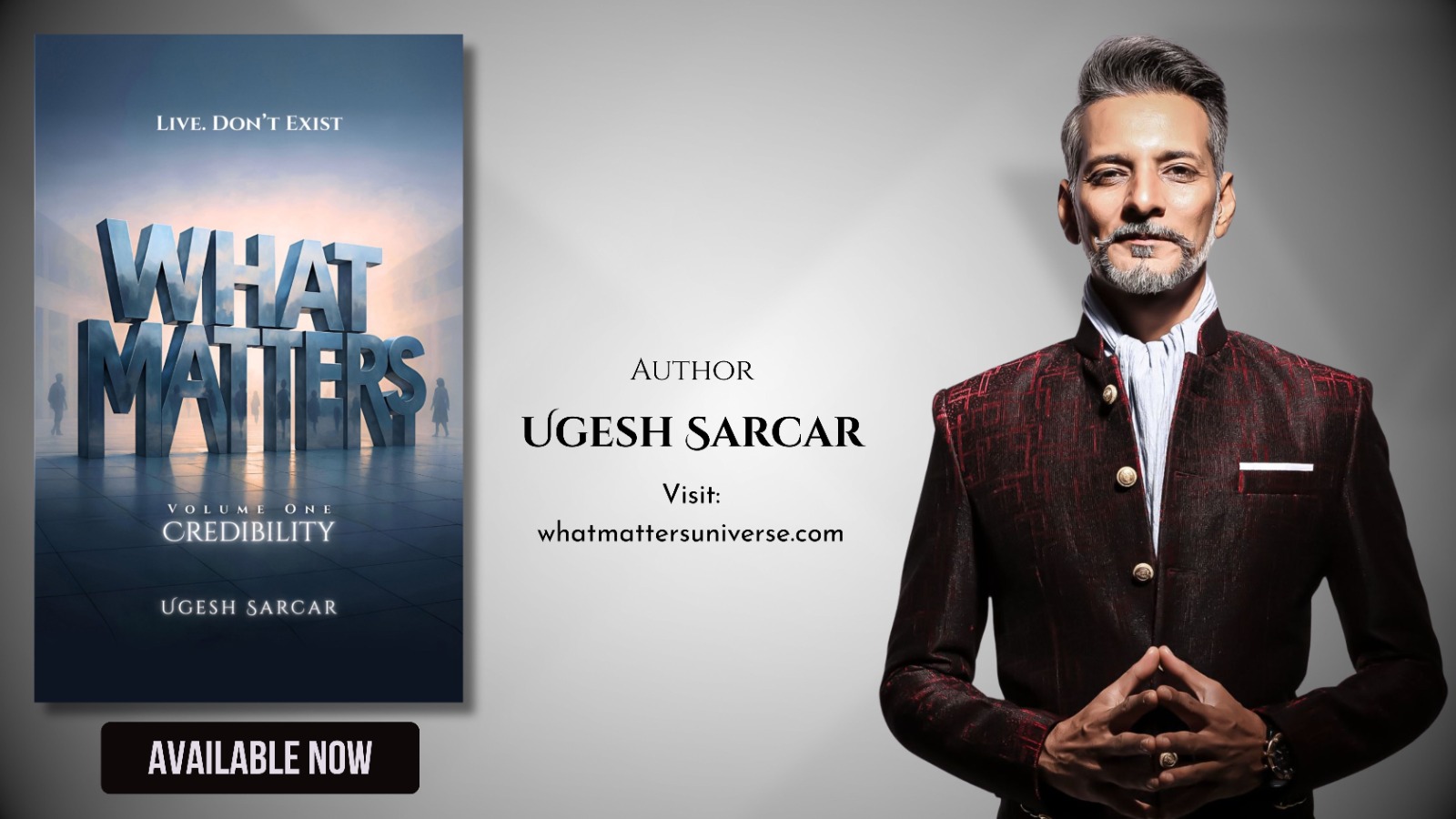 Book ‘What Matters: Volume One – Credibility’ by Ugesh Sarcar Launched Worldwide