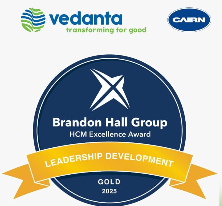 Cairn Oil & Gas hits hat-trick at Brandon Hall Group™ HCM Excellence Award® 2025 for excellence in learning and development