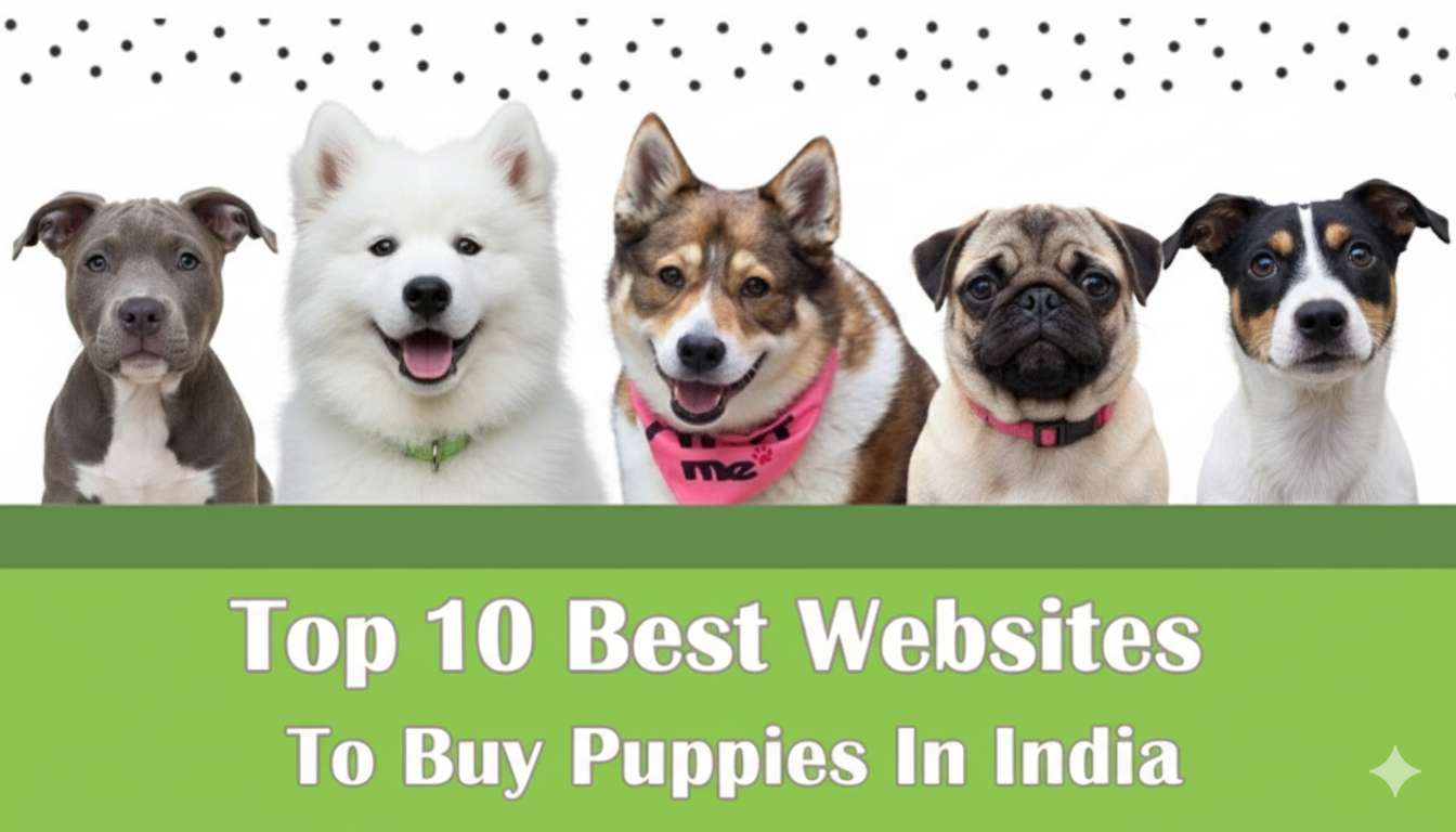 Top 10 Best Websites to Buy Puppies in India
