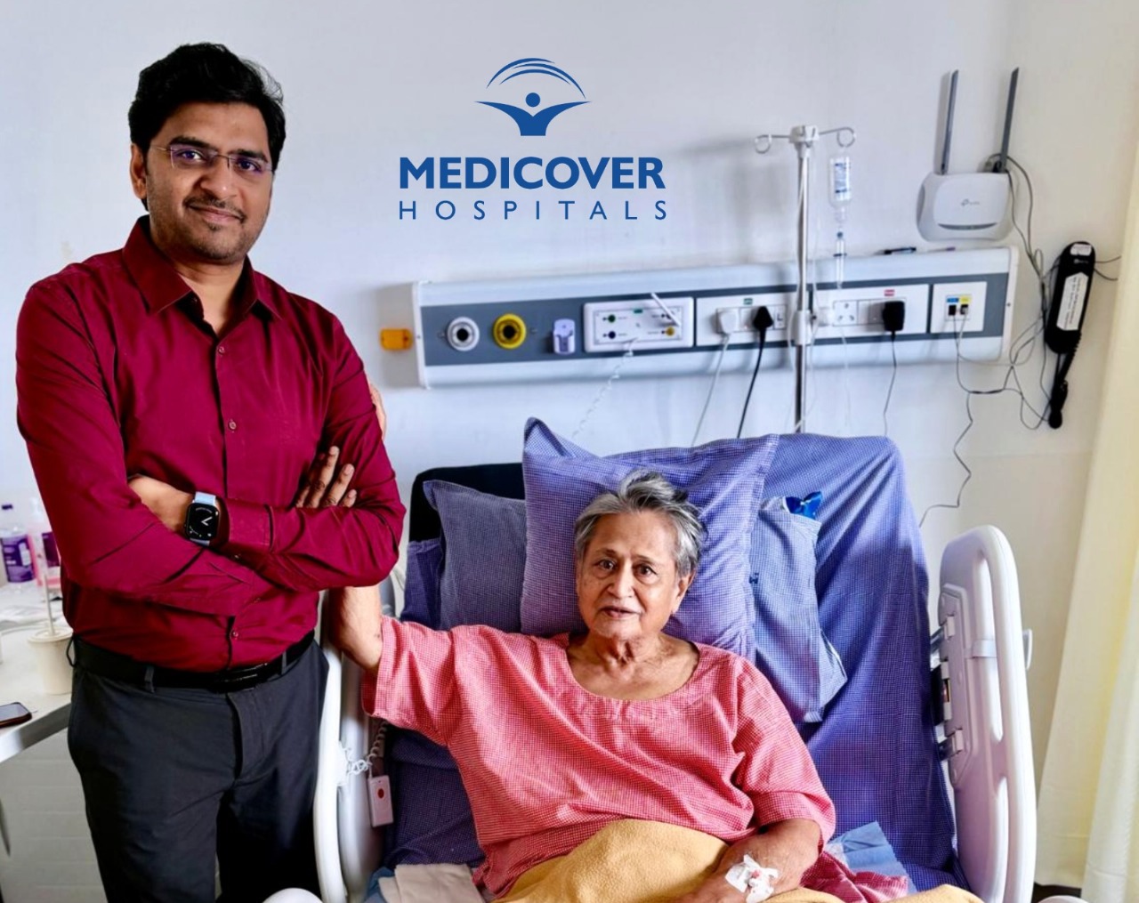 A new ray of life for a 90-year-old male — The miracle of robotic surgery at Medicover Hospital