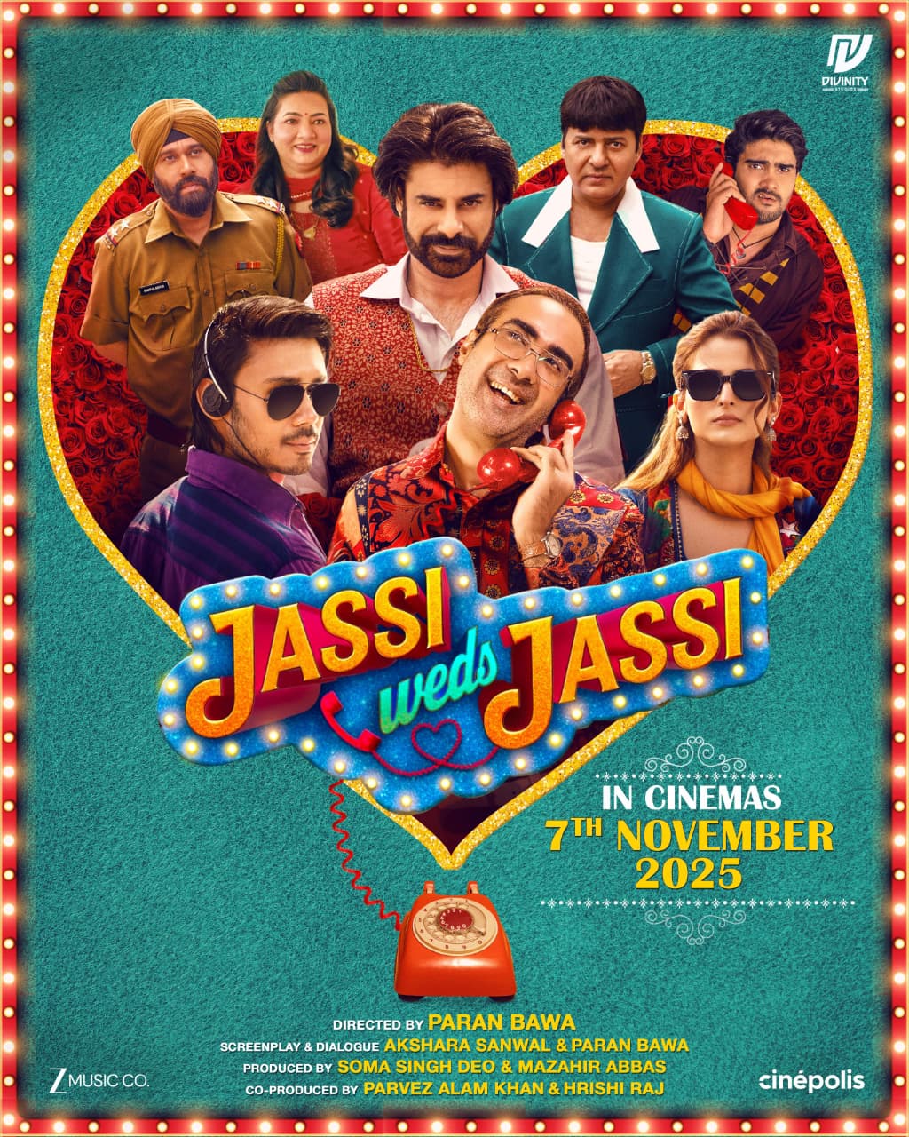 Many Jassis, One Shaadi, and Unlimited Masti!” – Motion Poster of Jassi Weds Jassi Promises a crazy, fun ride in cinemas This November 7th