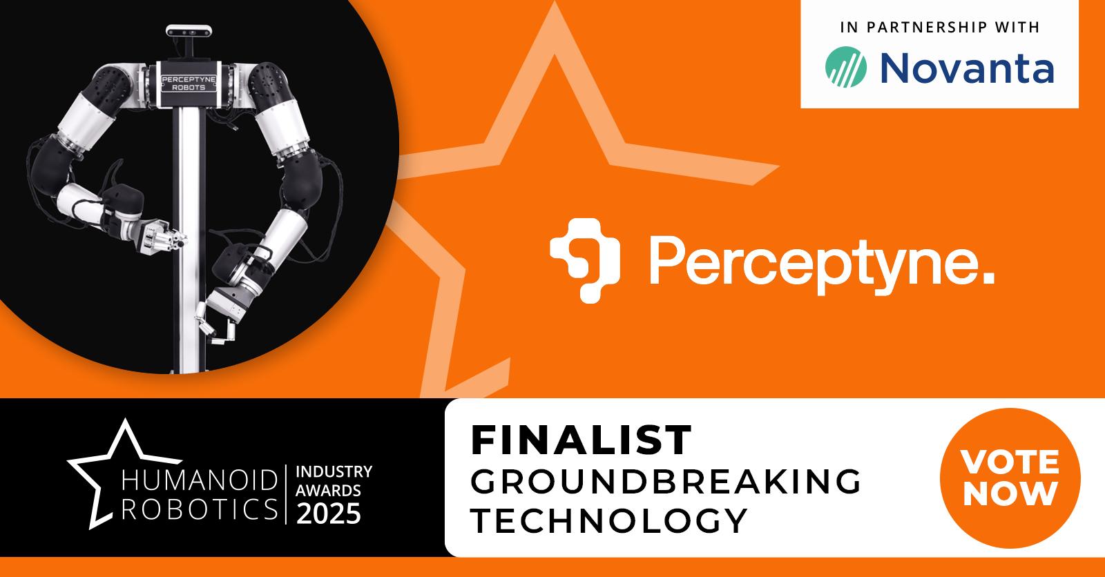 Perceptyne Named Finalist at Global Humanoid Robotics Awards, Showcasing India’s Deep-Tech Strength