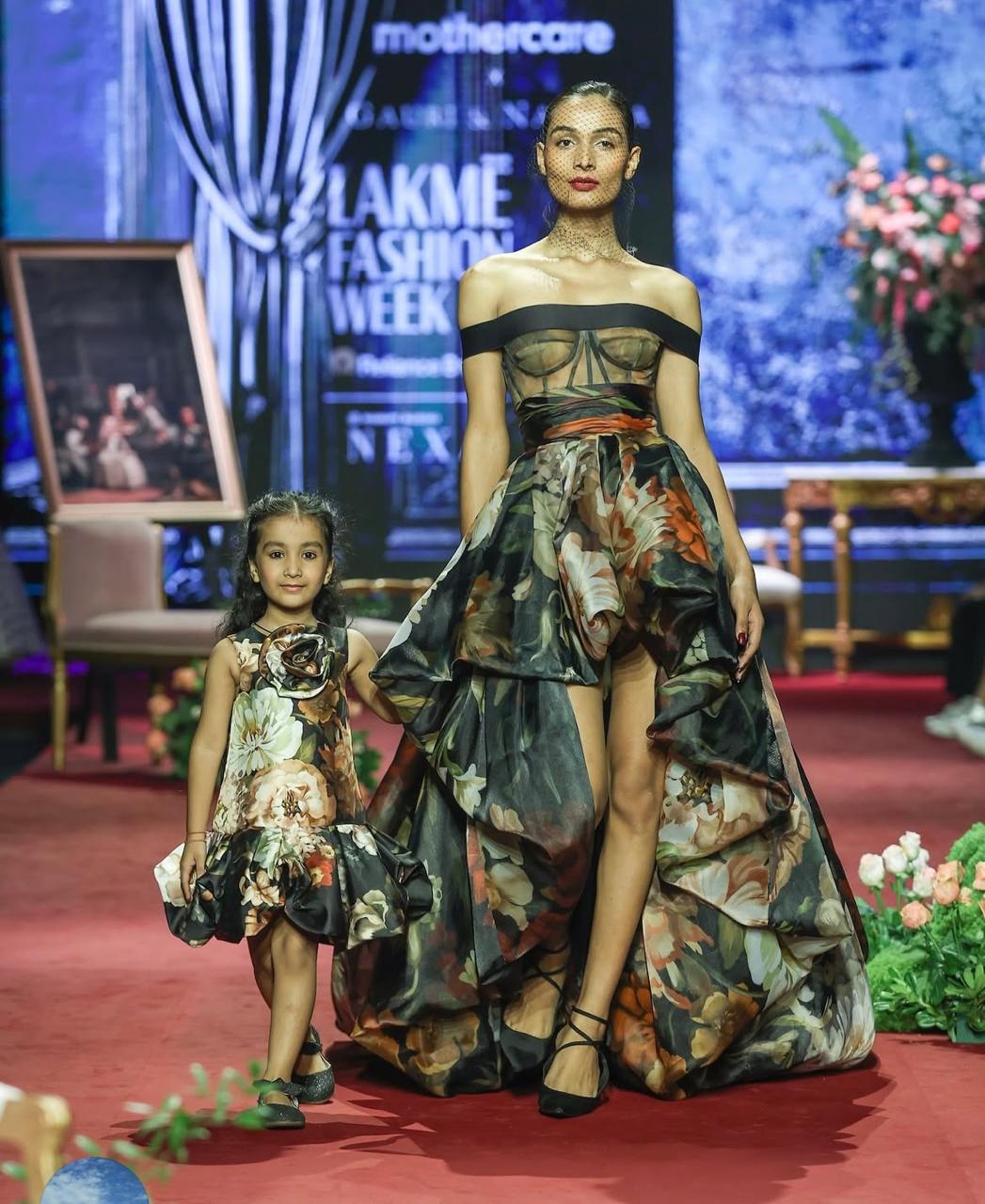 THE GAURI & NAINIKA COLLABORATION WITH GLOBAL BRAND MOTHERCARE BROUGHT A YOUTHFUL FERVOUR TO FASHION AT LAKMĒ FASHION WEEK IN PARTNERSHIP WITH FDCI