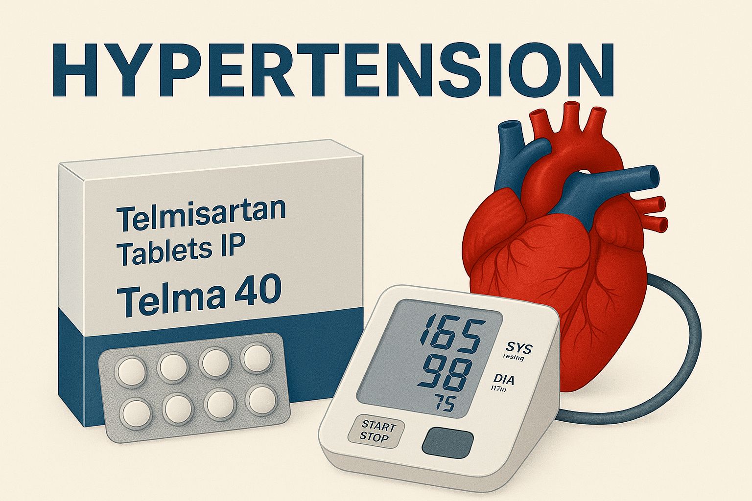 How Seniors Can Safely Manage Hypertension with Telma 40