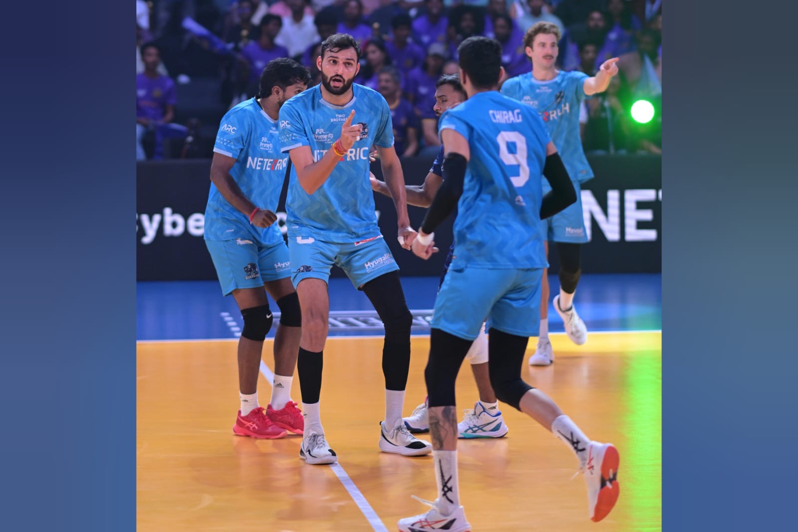 PVL 2025: Season 4( Match 29) Goa Guardians complete remarkable 3–2 comeback to outclass Delhi Toofans