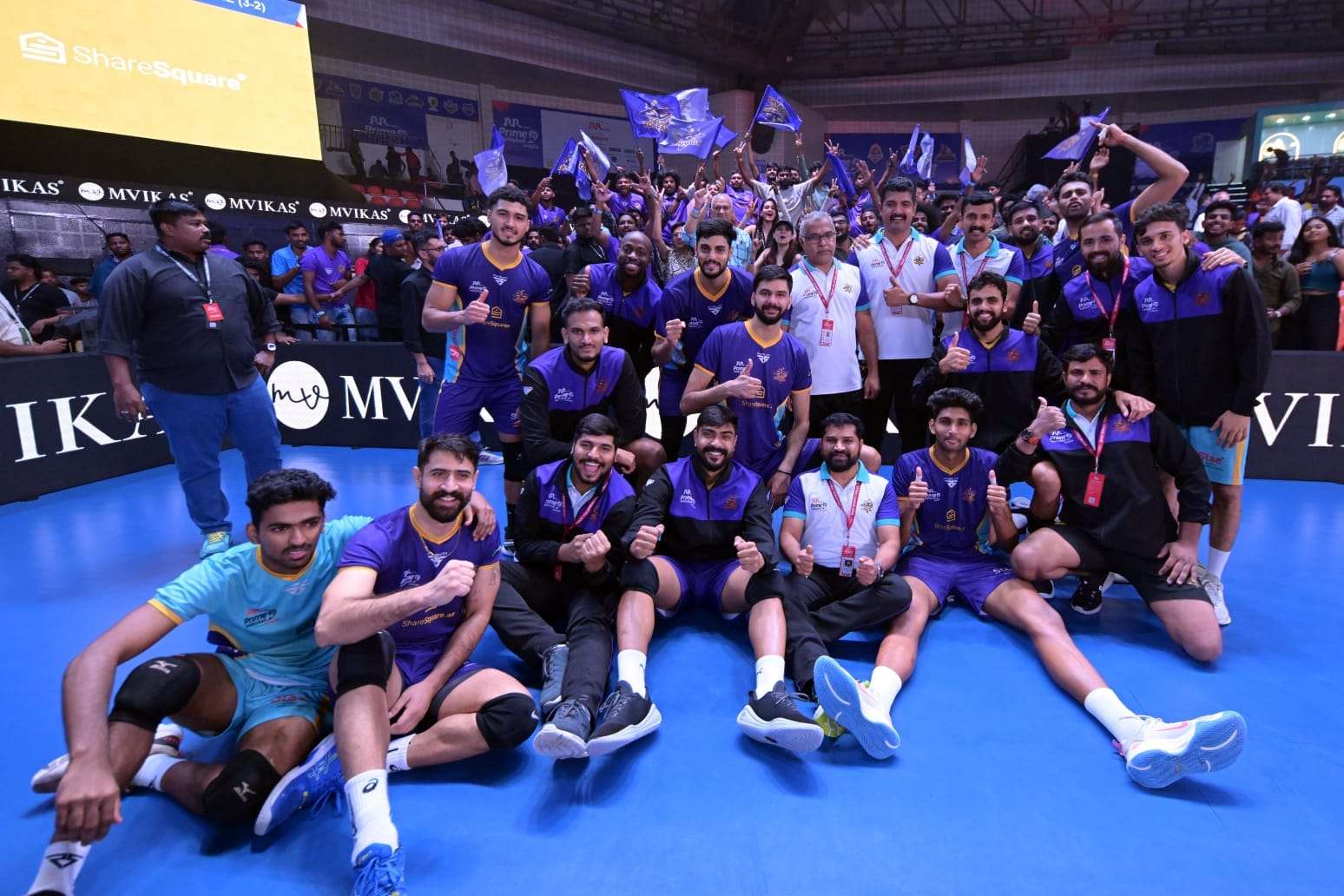 PVL 2025 Season 4 (Match 35): Goa Guardians advance to semi-finals as Delhi Toofans triumph over Kolkata Thunderbolts in five-set thriller