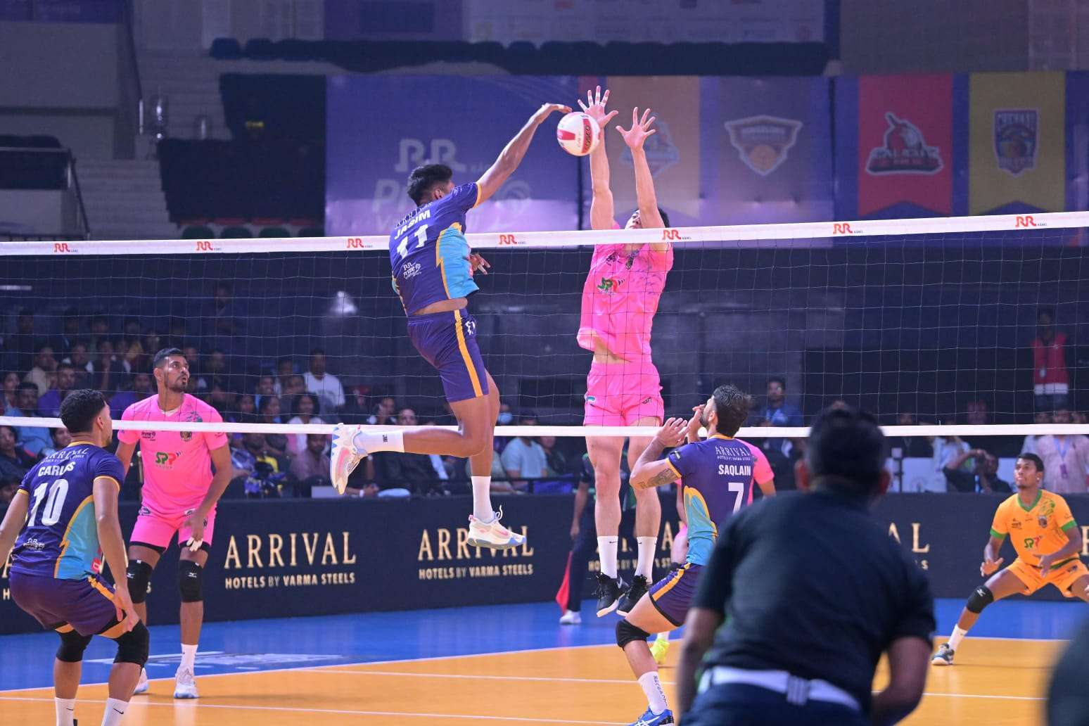 PVL 2025 Season 4 (Match 26): Chennai Blitz break into top four with commanding 3–0 win over Delhi Toofans