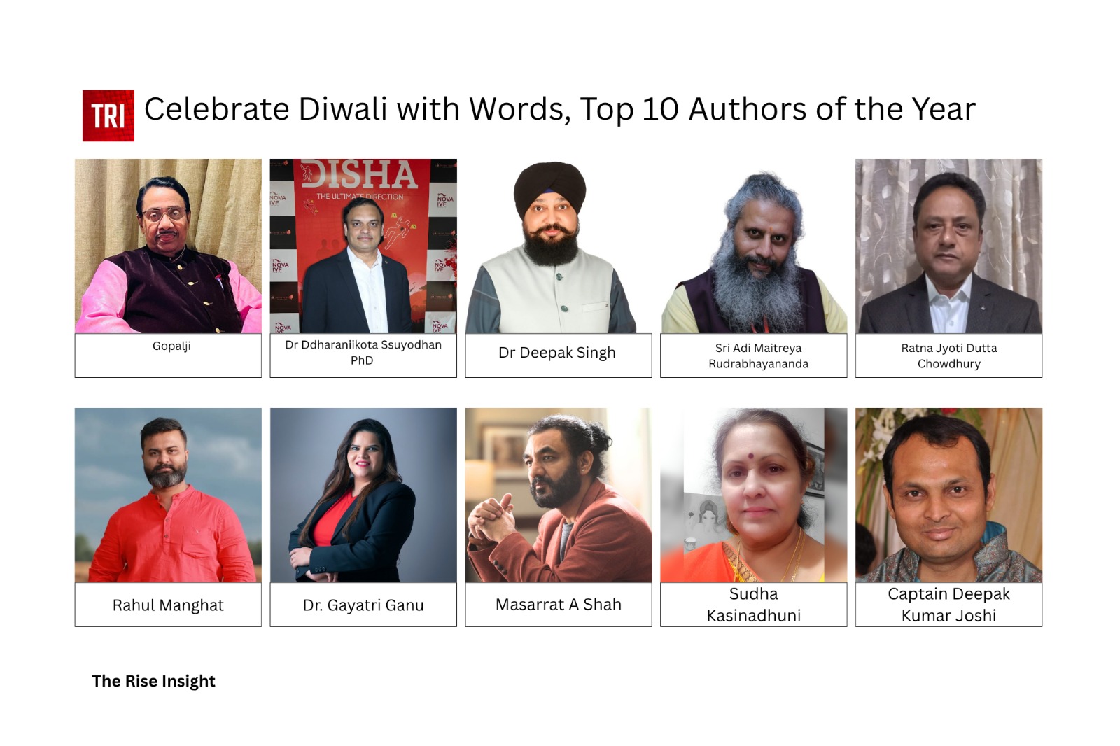 Celebrating Voices That Shape Our Literary Landscape: Top 10 Authors of 2025
