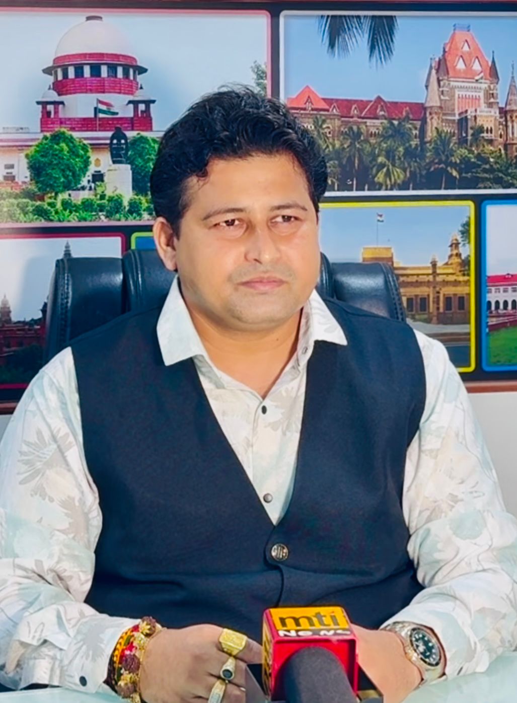 Advocate Vinay Kumar Dubey Meets Union Home Minister Amit Shah, Extends New Year Greetings