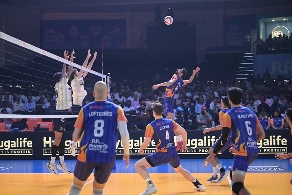 PVL 2025 Season 4 (Match 36): Mumbai Meteors march into the final with an emphatic triumph over Goa Guardians